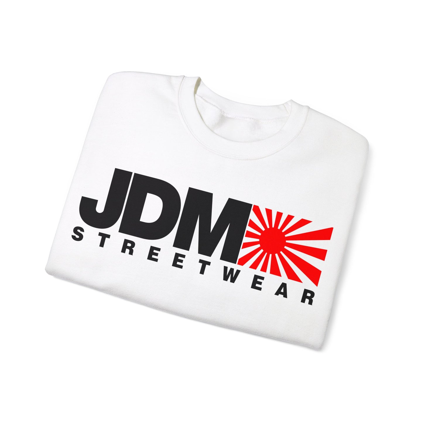 JDM Streetwear Crew Jersey - White