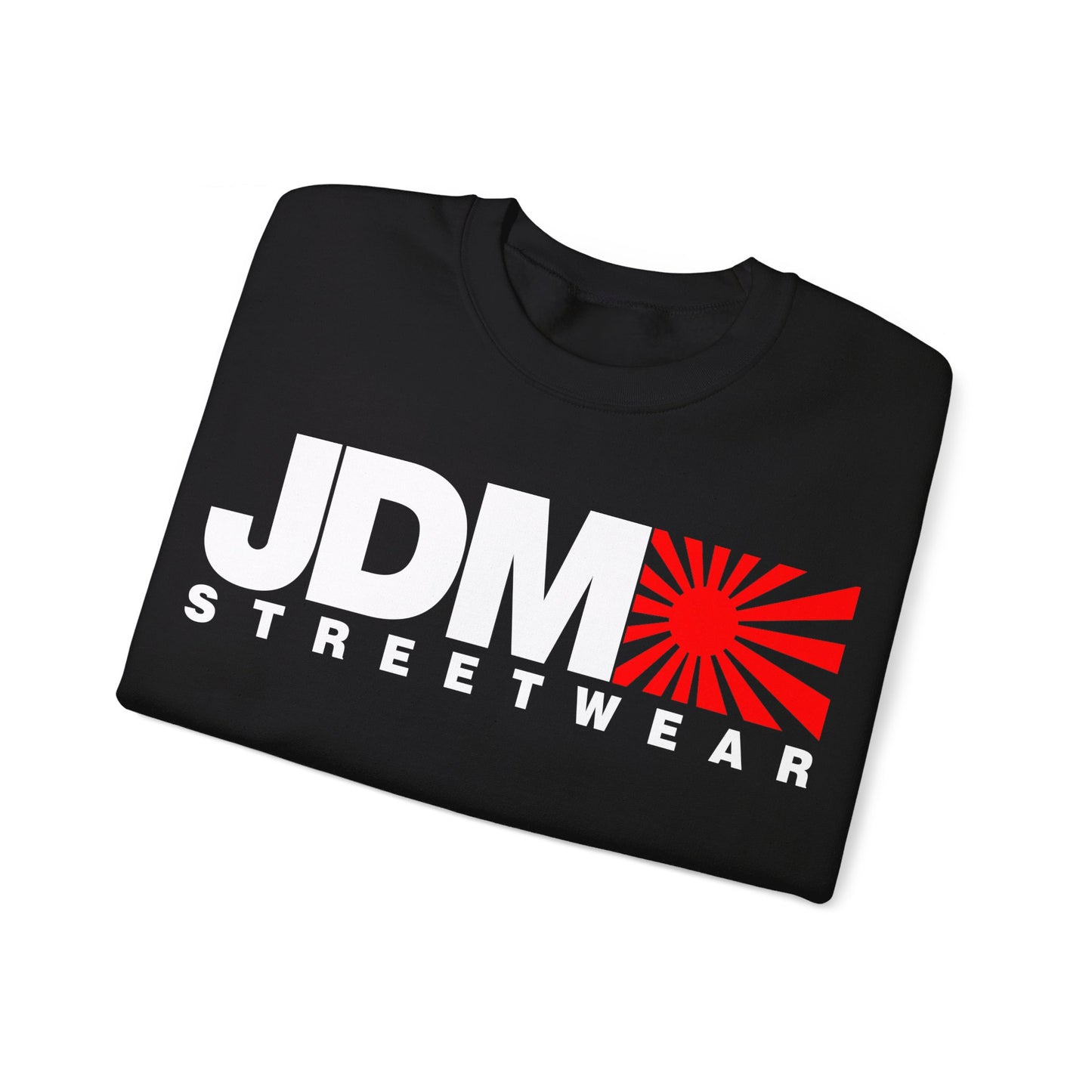 JDM Streetwear Crew Jersey - Black