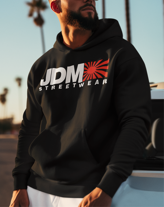 JDM Streetwear OG Hoodie - Black