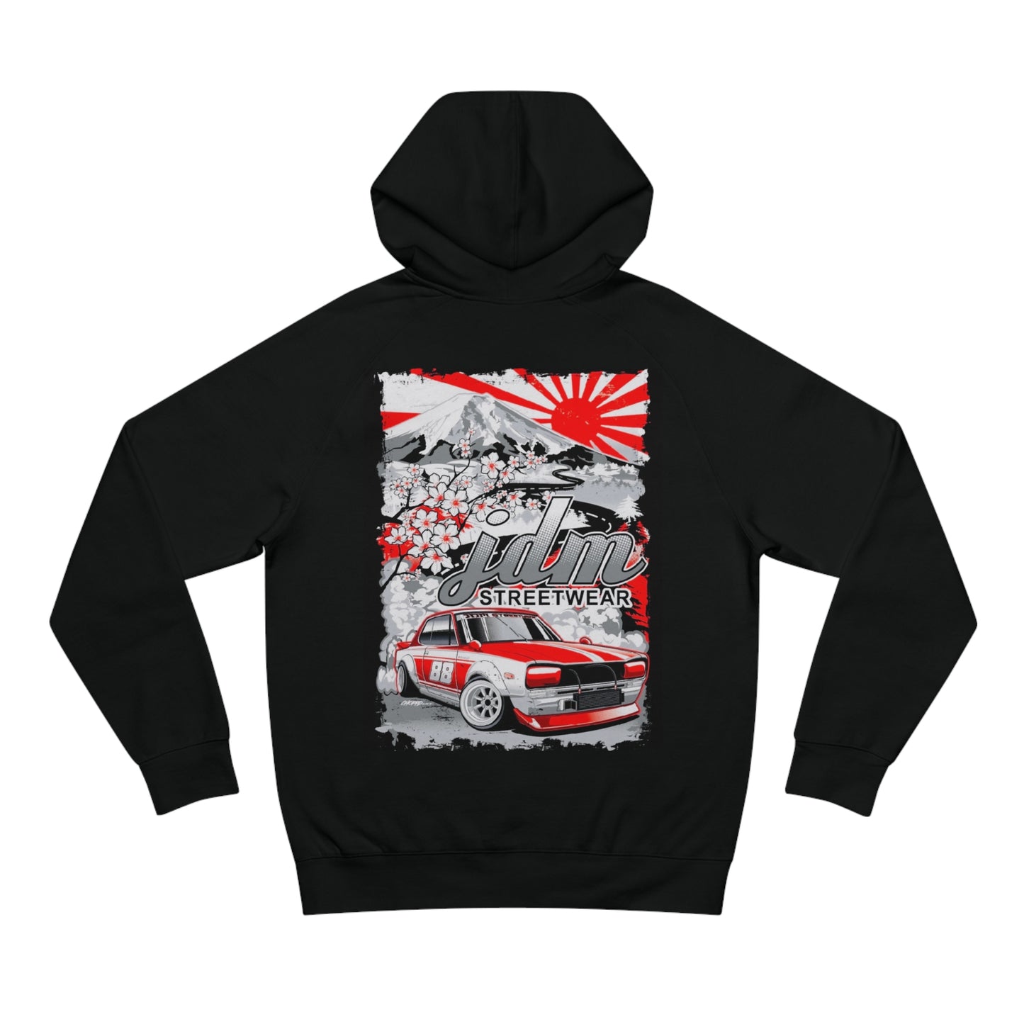 JDM Hakosuka GTR Hoodie - Black
