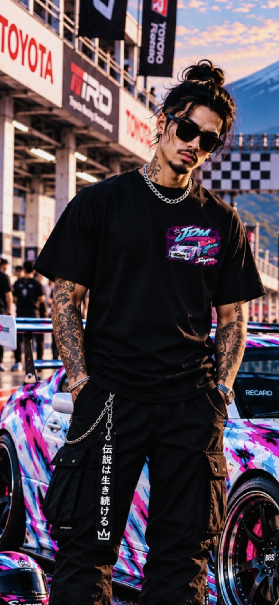 Toyota Supra MK4 Tee - Black