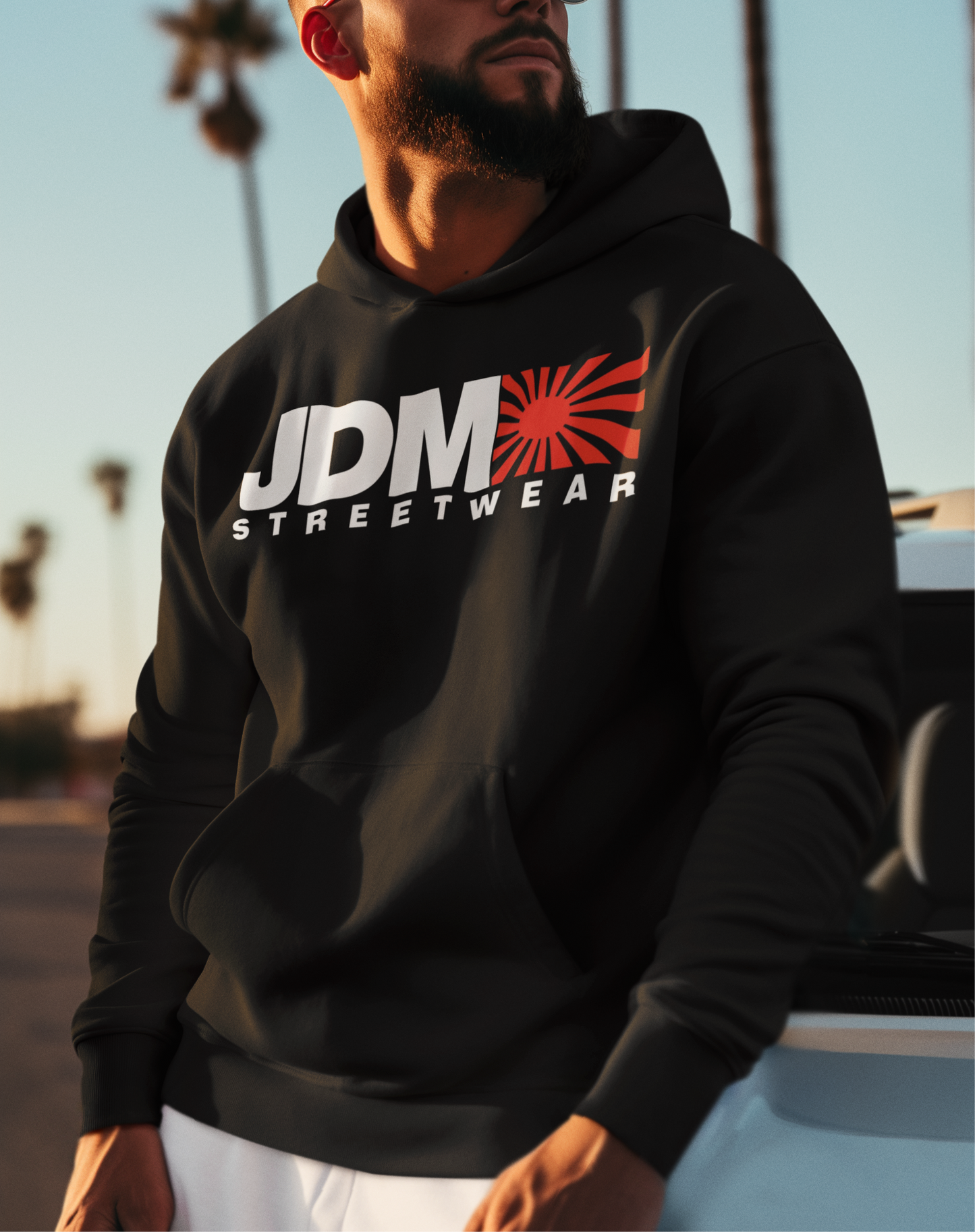 JDM Streetwear OG Hoodie - Black