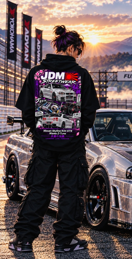 Nissan Skyline R34 GTR Z-Tune Hoodie