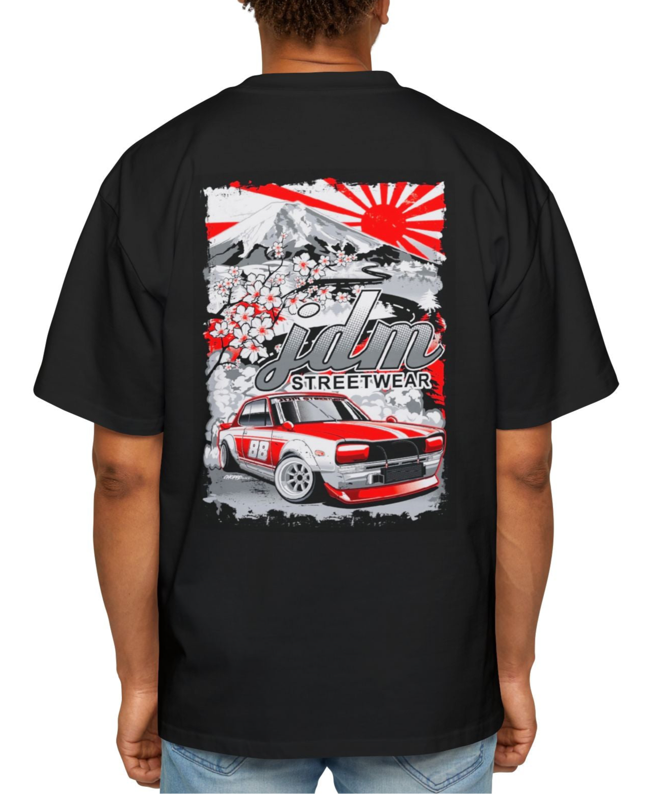 JDM Hakosuka GTR Tee - Black