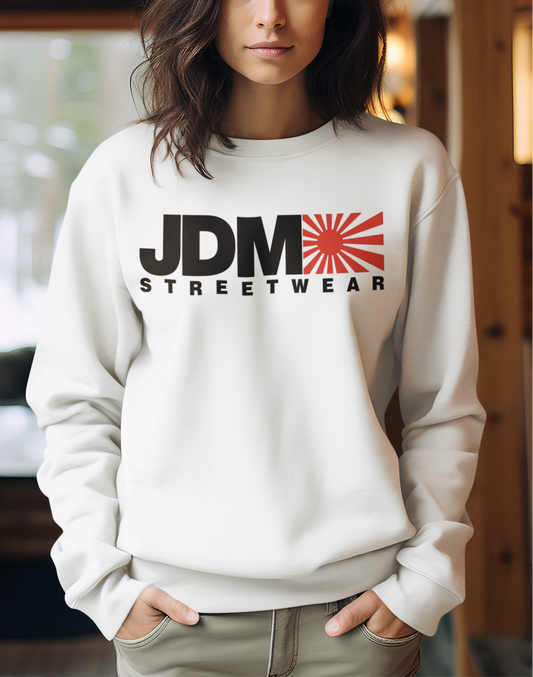 JDM Streetwear OG Crew Jersey - White