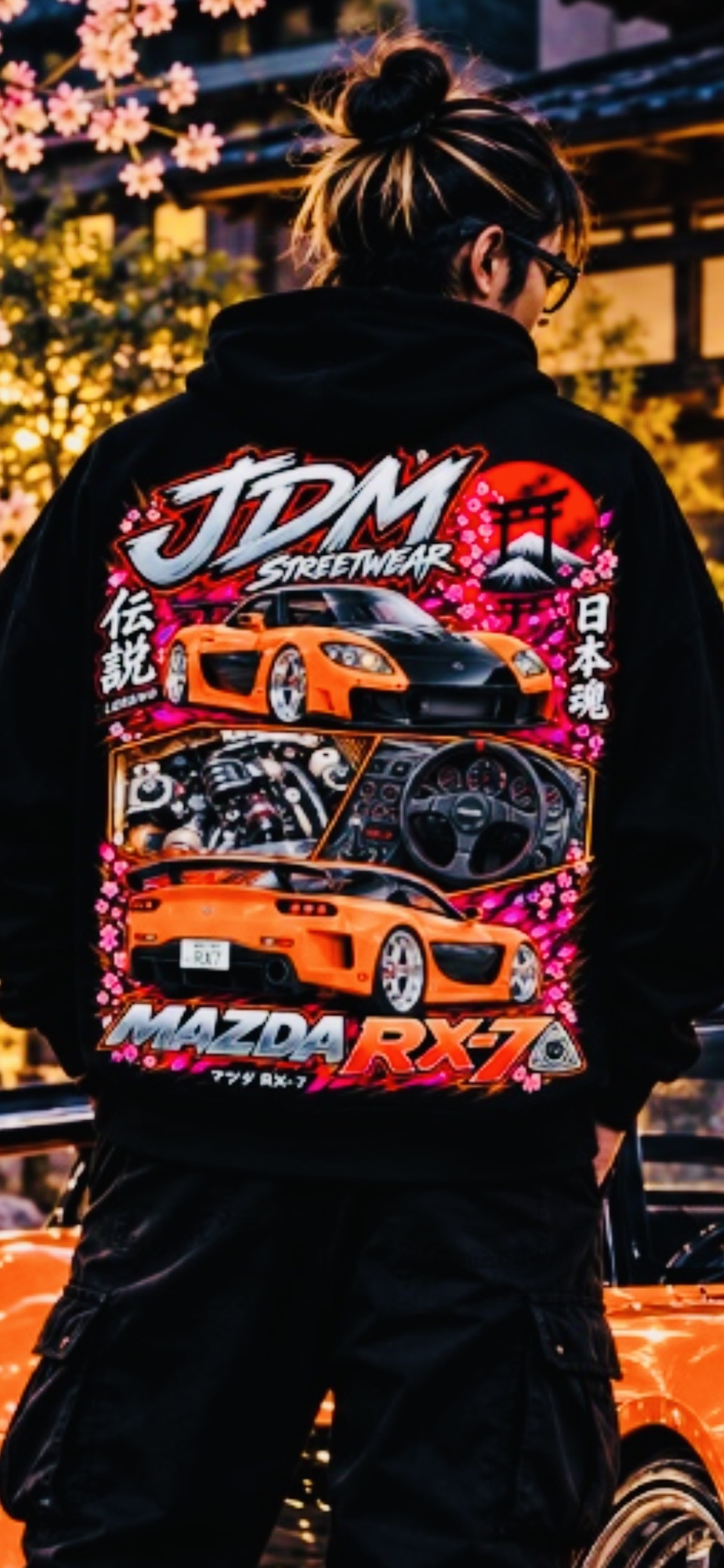 Mazda RX7 VeilSide Edition Hoodie