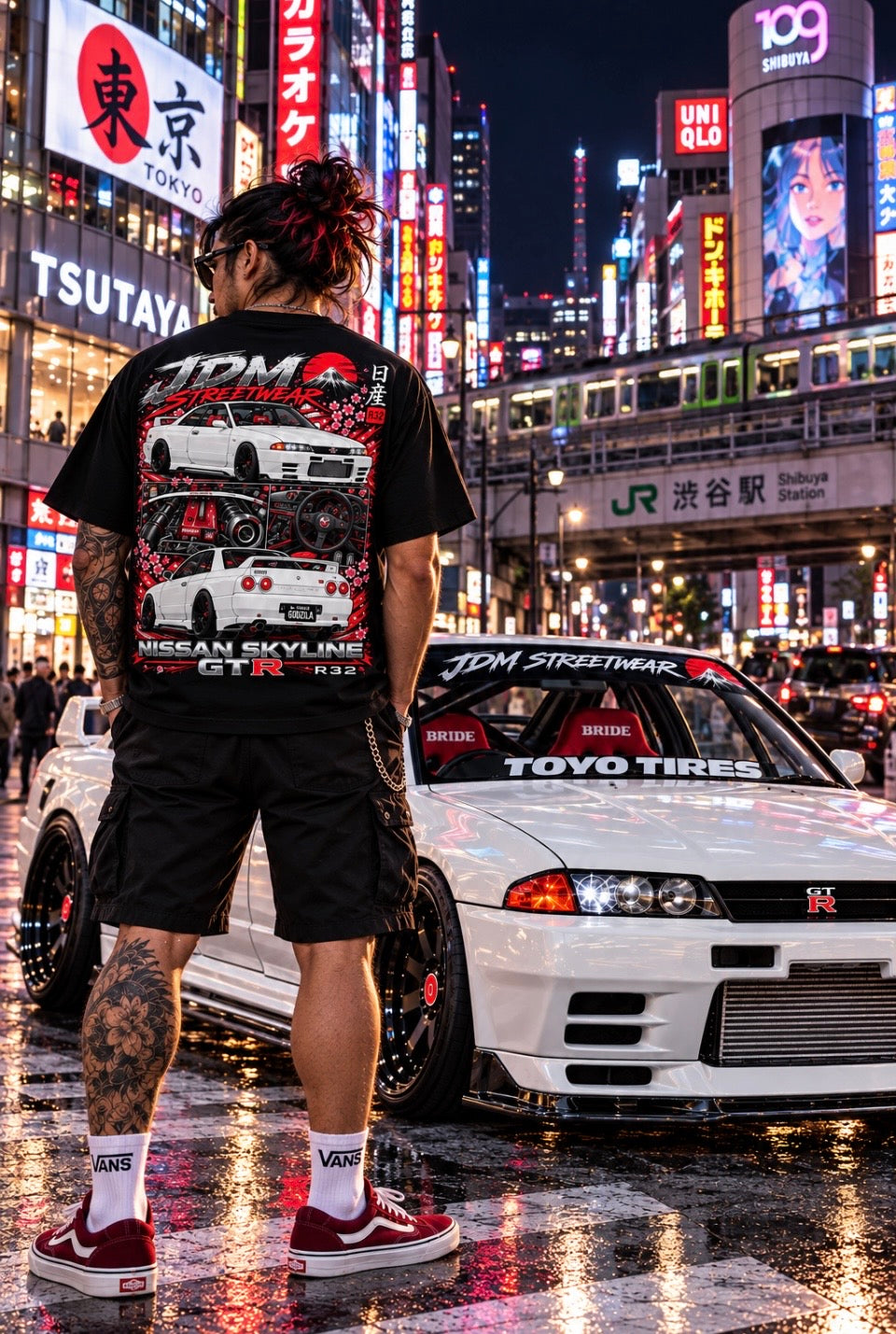Nissan Skyline R32 GTR Tee