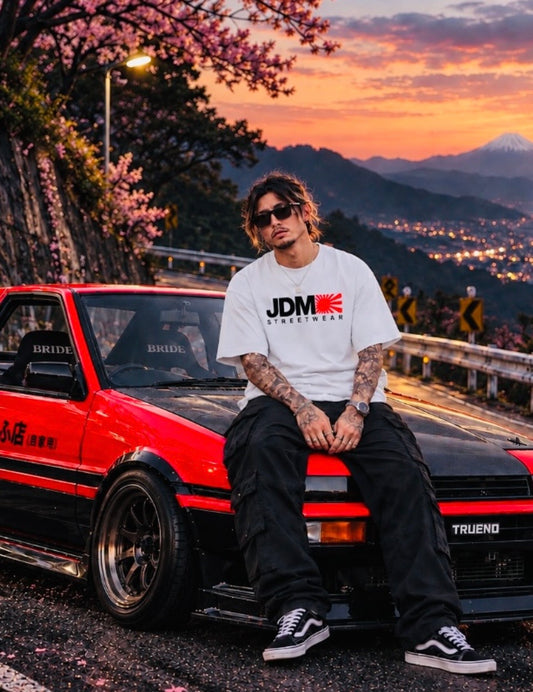 JDM Streetwear Tee - White